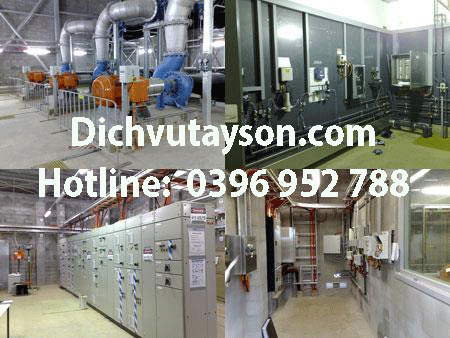 Nhận sơn lại thiết bị máy cũ tại Hải Phòng