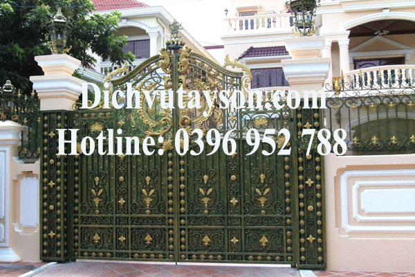 Dịch vụ sơn lại cổng, hàng rào tại Hải Phòng